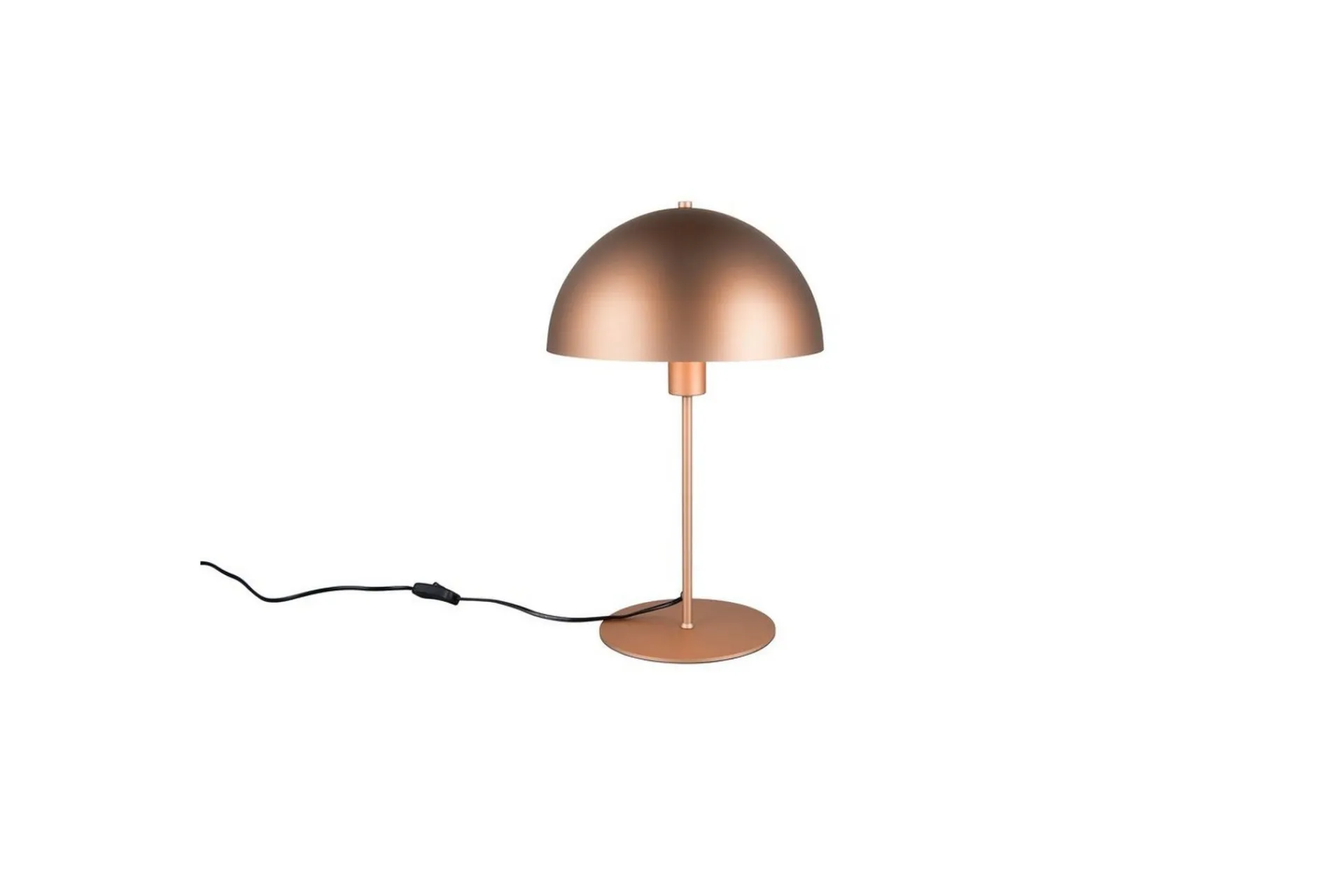 Trio Lighting Nattbordslampe|Bordlampe-Bordlampe TRIO Nola 45 cm, Kaffe Brun