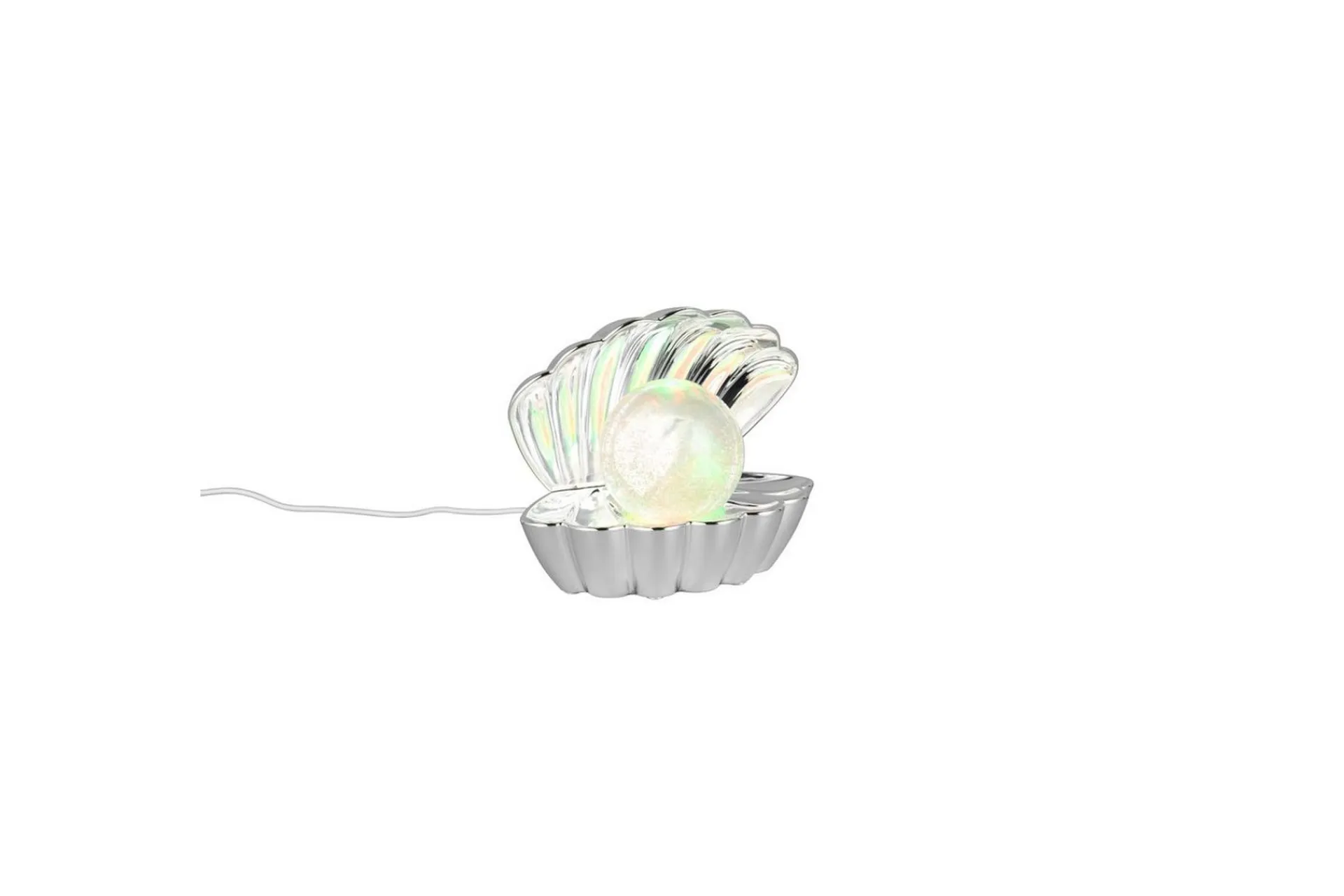 Trio Lighting Nattbordslampe|Bordlampe-Bordlampe TRIO Shelly Krom