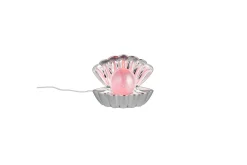 Trio Lighting Nattbordslampe|Bordlampe-Bordlampe TRIO Shelly Krom
