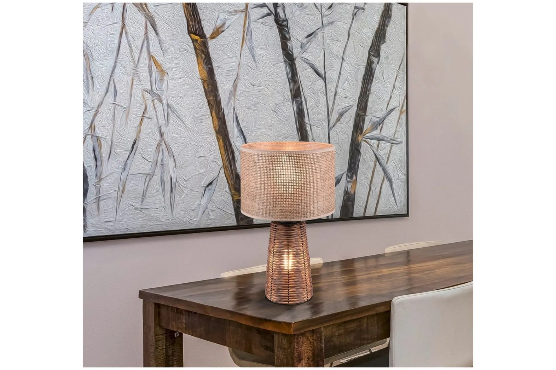 Bordlampe TRIO Strå