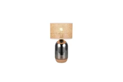 Trio Lighting Nattbordslampe|Bordlampe-Bordlampe TRIO Tara 43 cm Krom