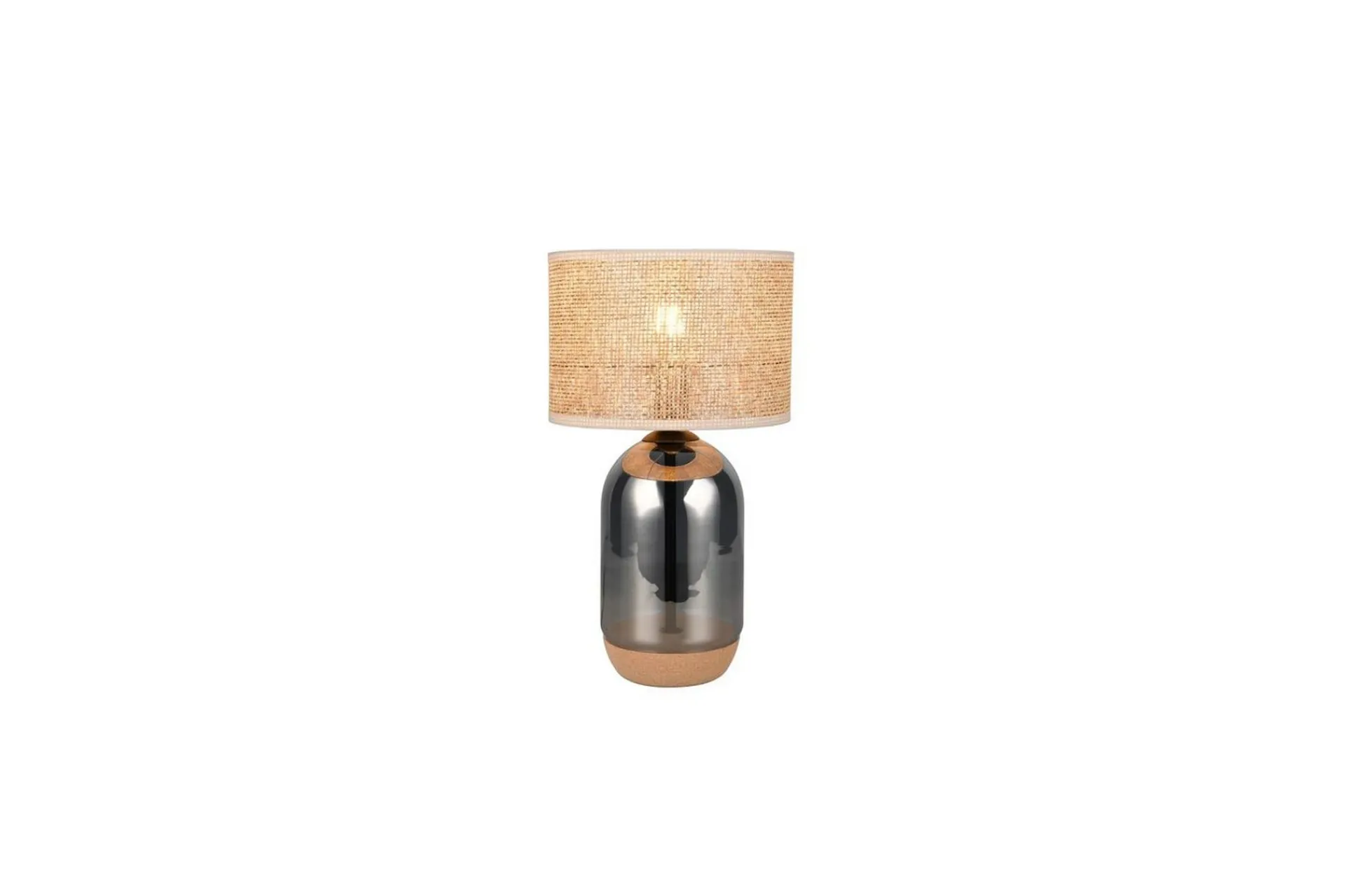 Trio Lighting Nattbordslampe|Bordlampe-Bordlampe TRIO Tara 43 cm Krom