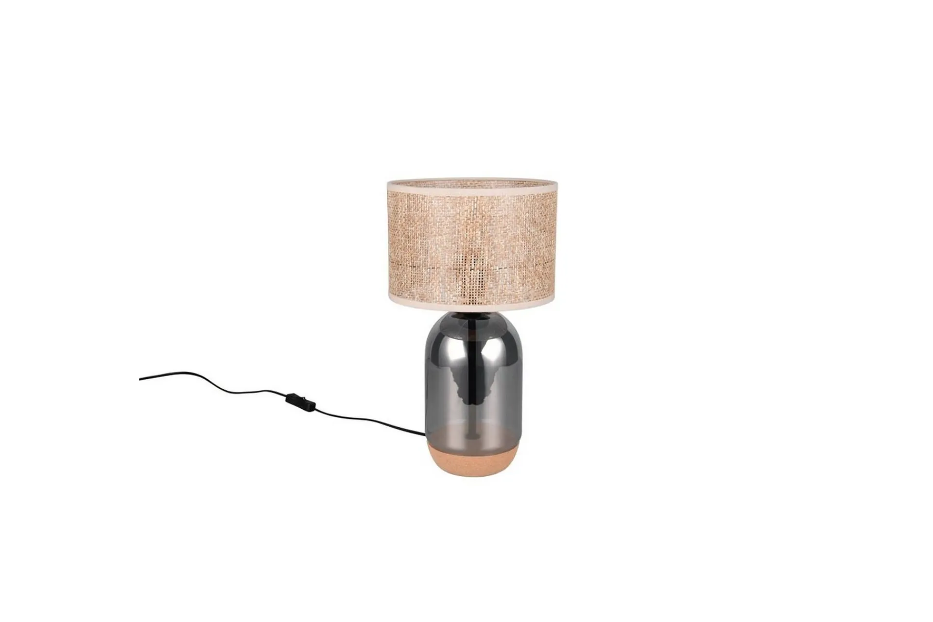 Trio Lighting Nattbordslampe|Bordlampe-Bordlampe TRIO Tara 43 cm Krom