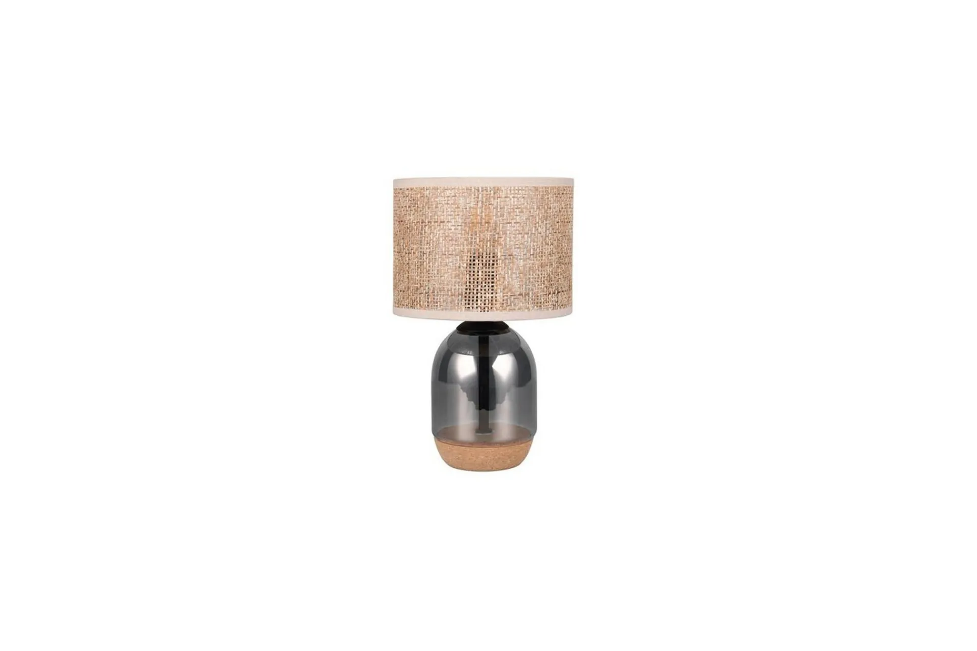 Trio Lighting Nattbordslampe|Bordlampe-Bordlampe TRIO Tara 33 cm Krom