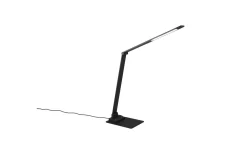 Trio Lighting Nattbordslampe|Bordlampe-Bordlampe TRIO Travis Matt Svart