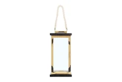 Lysestaker Og Lykter|Stearinlys-Borneo Lykt 19 cm Messing