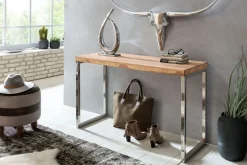 Wohnling Gangbord|Avlastningsbord-Bowbridge Avlastningsbord 120 cm Tre/Natur