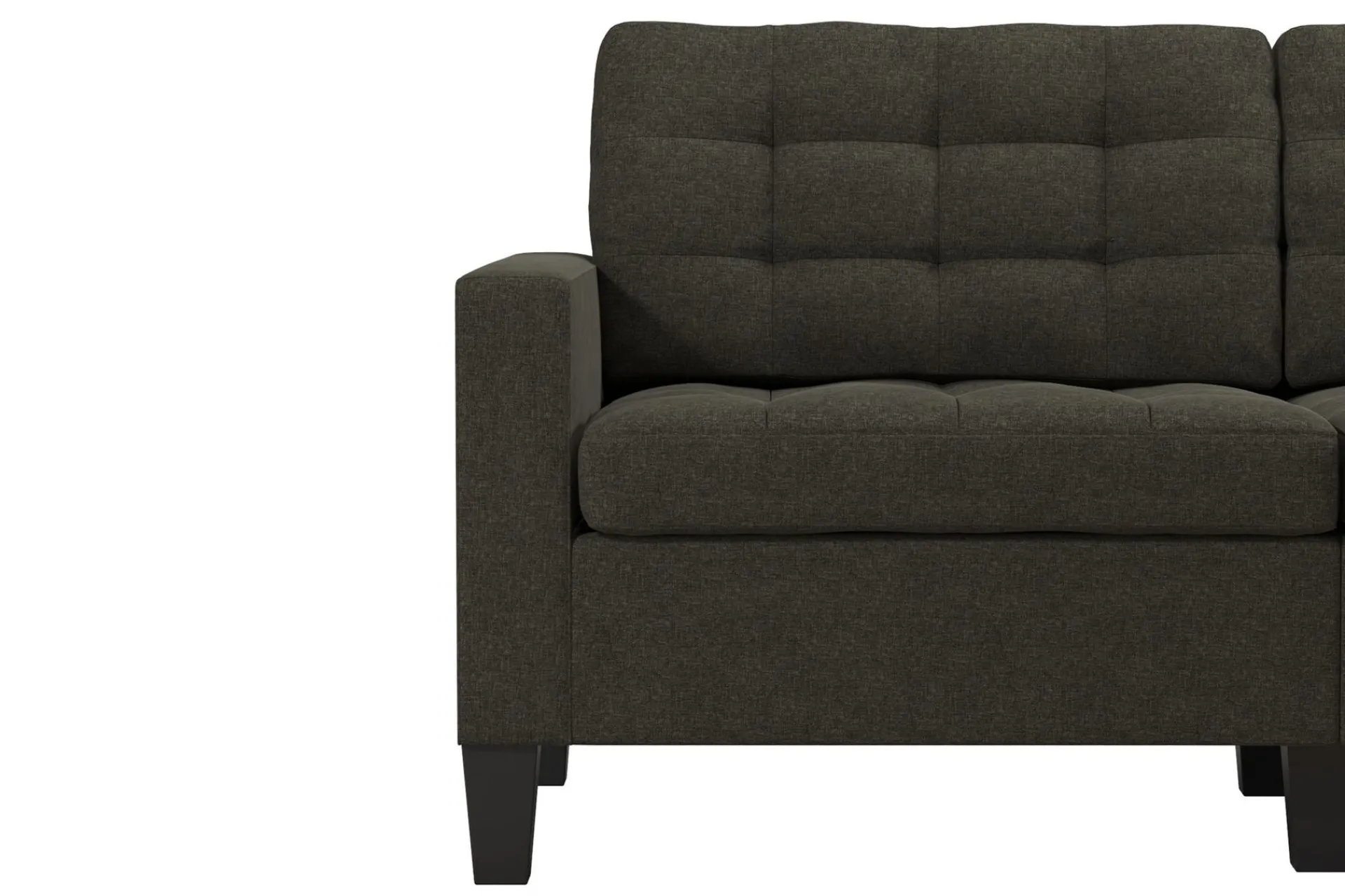 Dorel Home Bowie 2-seter Sofa Grå