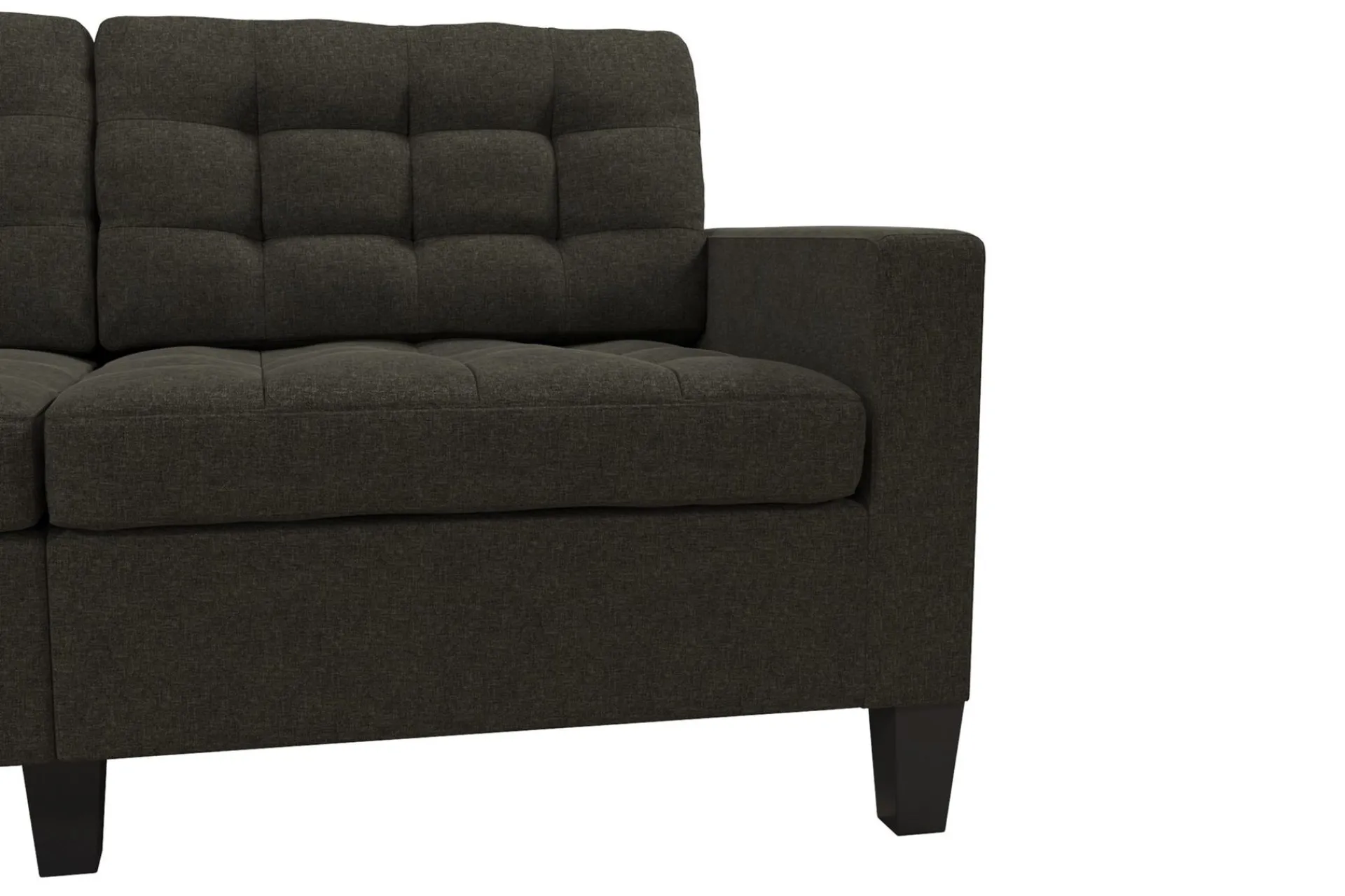 Dorel Home Bowie 2-seter Sofa Grå