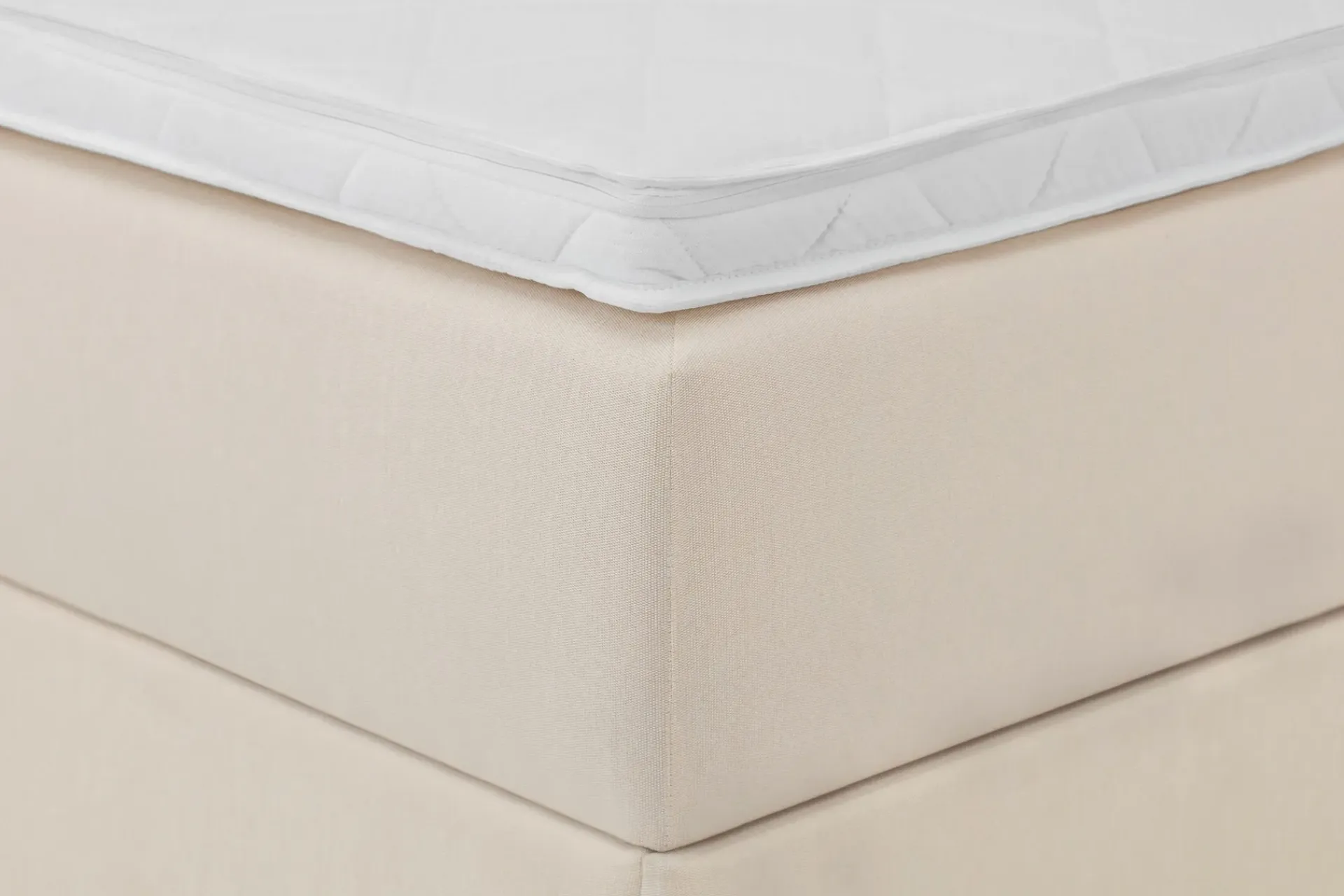 Drömvik Seng Med Oppbevaring-Boxy Box Bed Seng med Oppbevaring 120x200 cm Beige