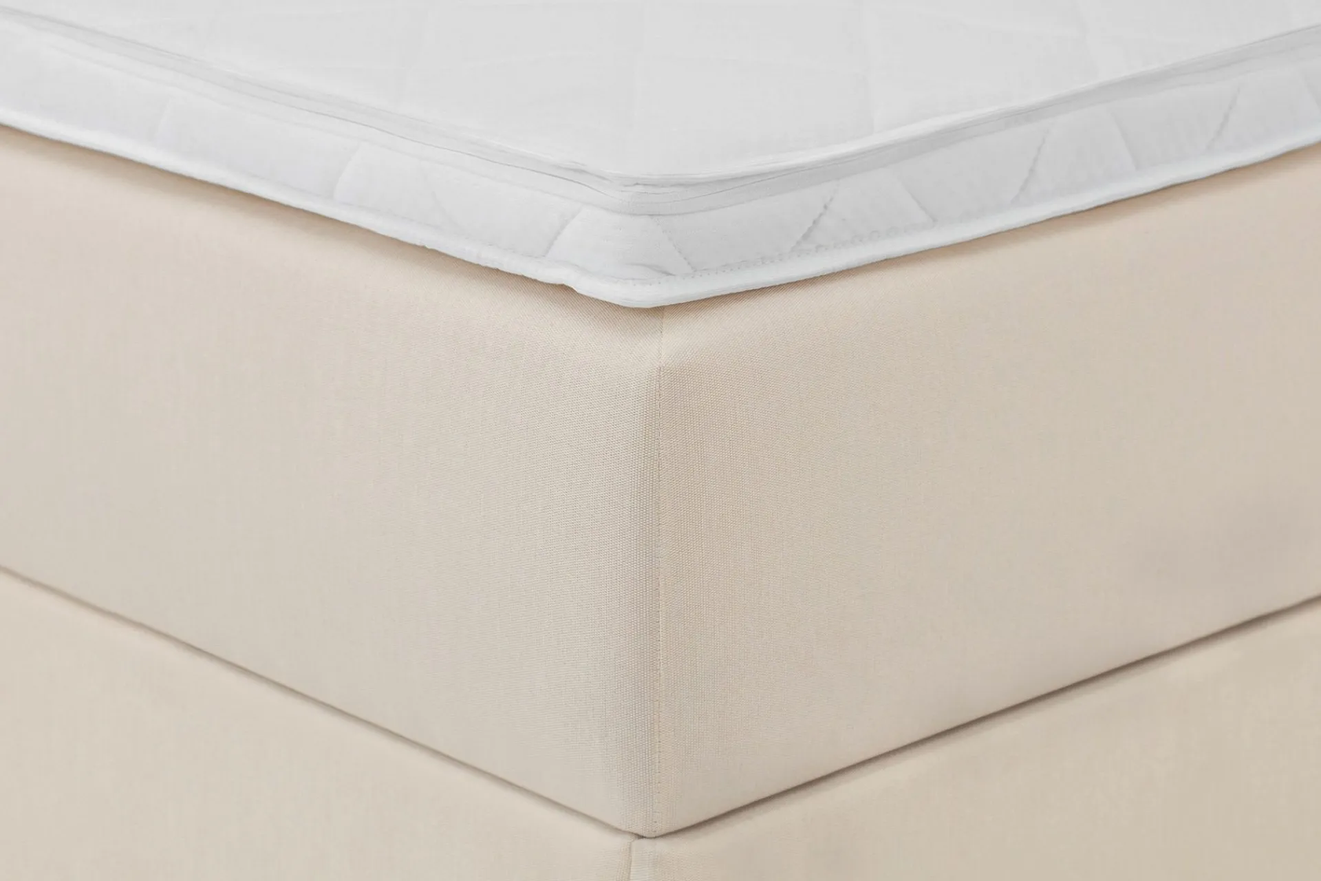 Drömvik Seng Med Oppbevaring-Boxy Box Bed 160x200 cm Beige