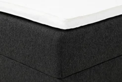 Drömvik Seng Med Oppbevaring-Boxy Box Bed 140x200 cm Svart/Grå