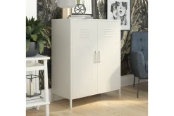 Queer Eye Oppbevaringsskap|Skap-Bradford Highboard Hvit