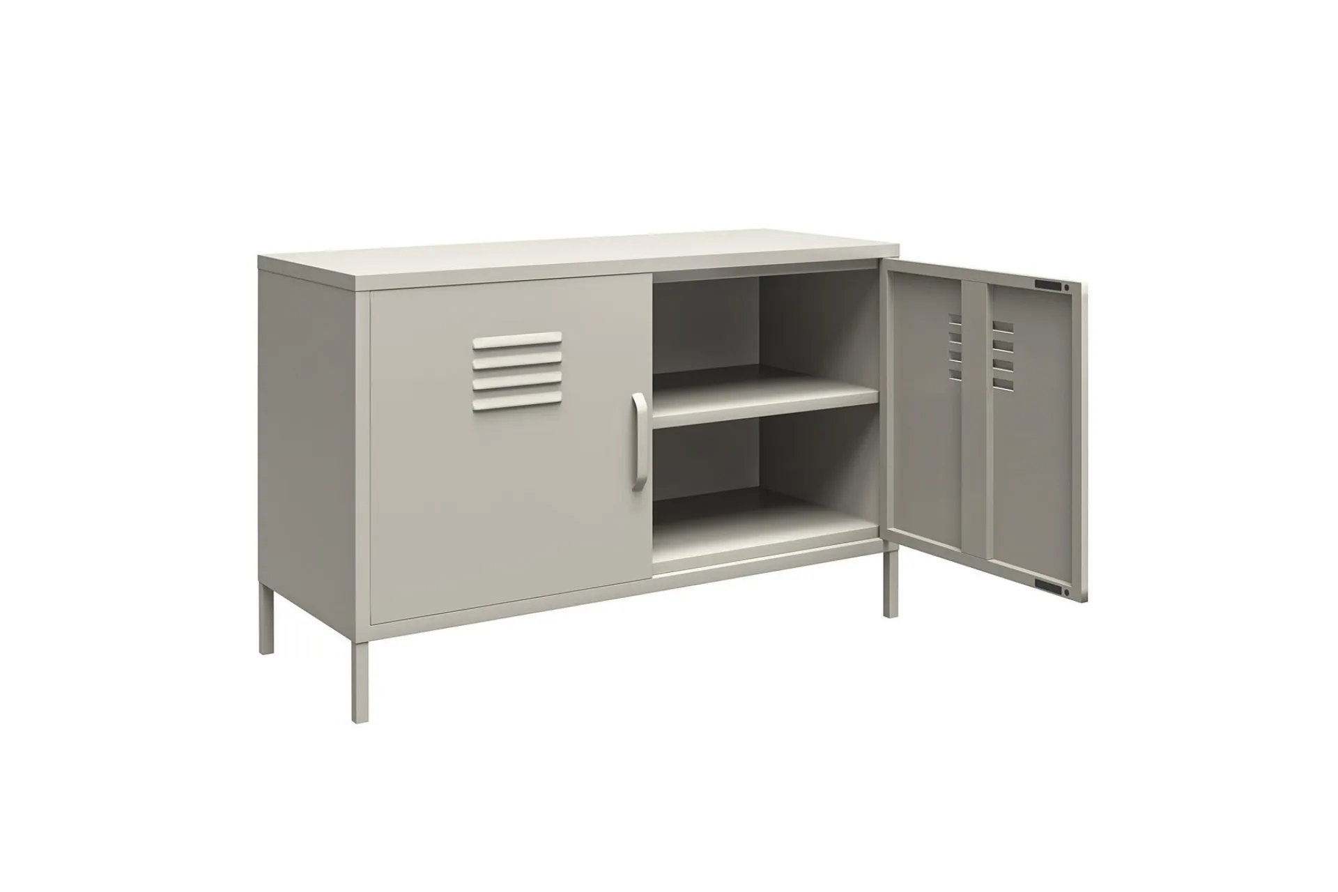 Queer Eye Sideboard & Skjenker-Bradford Skänk 100x40 cm Ljusgrå Ljusgrå Lysegrå