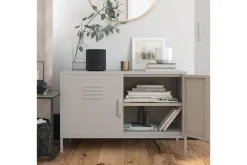 Queer Eye Sideboard & Skjenker-Bradford Skänk 100x40 cm Ljusgrå Ljusgrå Lysegrå