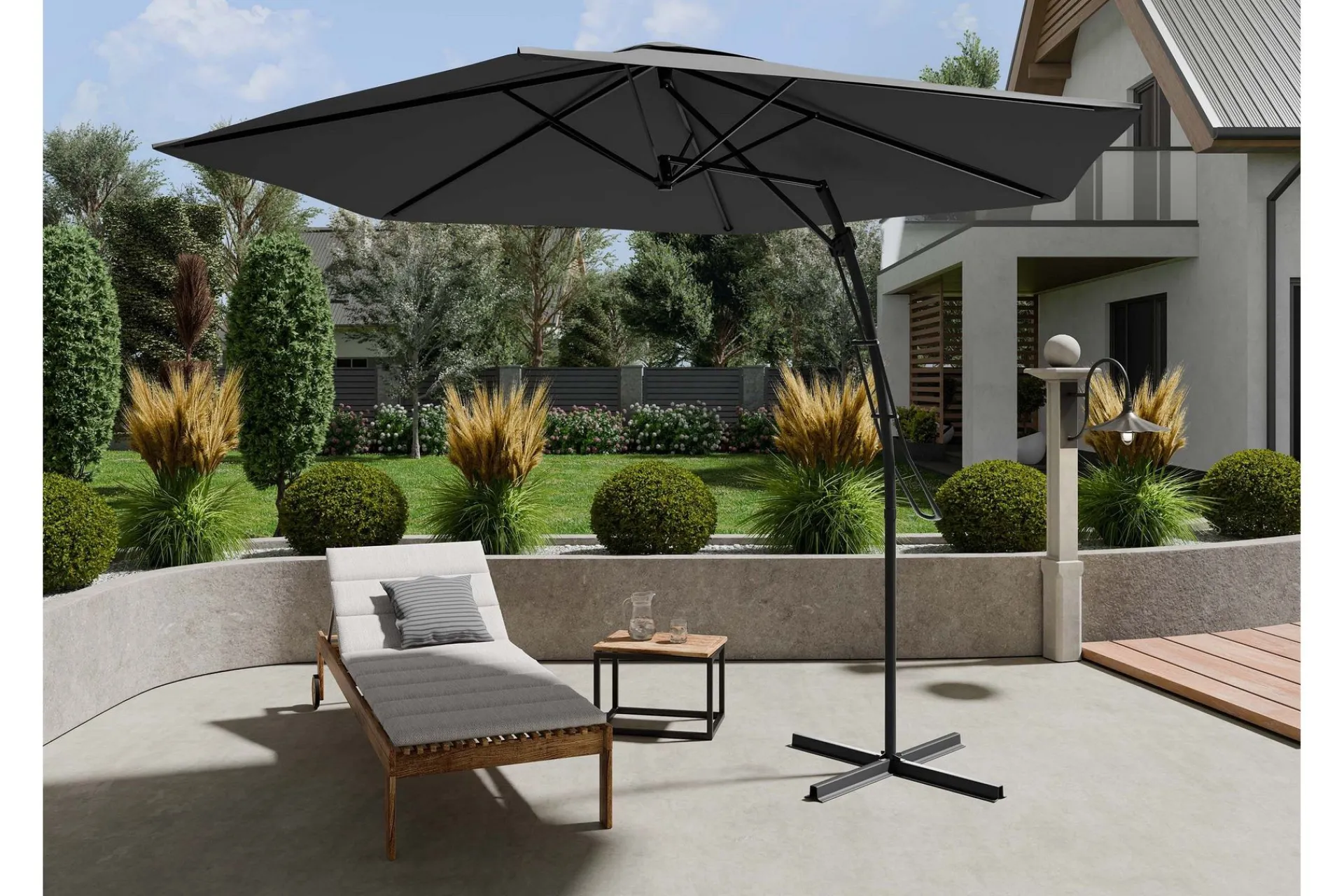Parasoller-Brambleton Parasoll 3m Grey