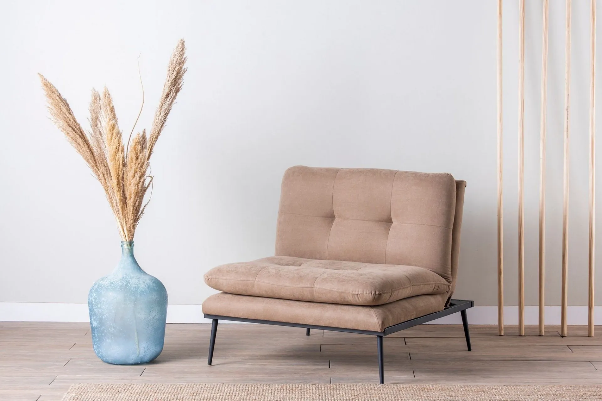 Lenestoler-Bramelia Fåtölj Beige