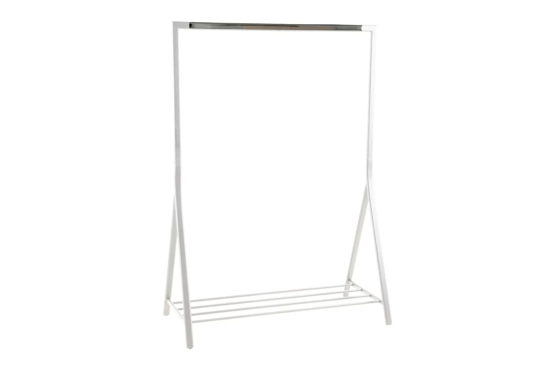 Stumtjener|Knaggerekke-Brancore Klesstativ 117 cm Hvit
