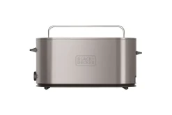 Black+Decker Produkter For Å Varme & Koke|Kjøkkenutstyr-Brødrister 2 rom rustfritt stål Sølv
