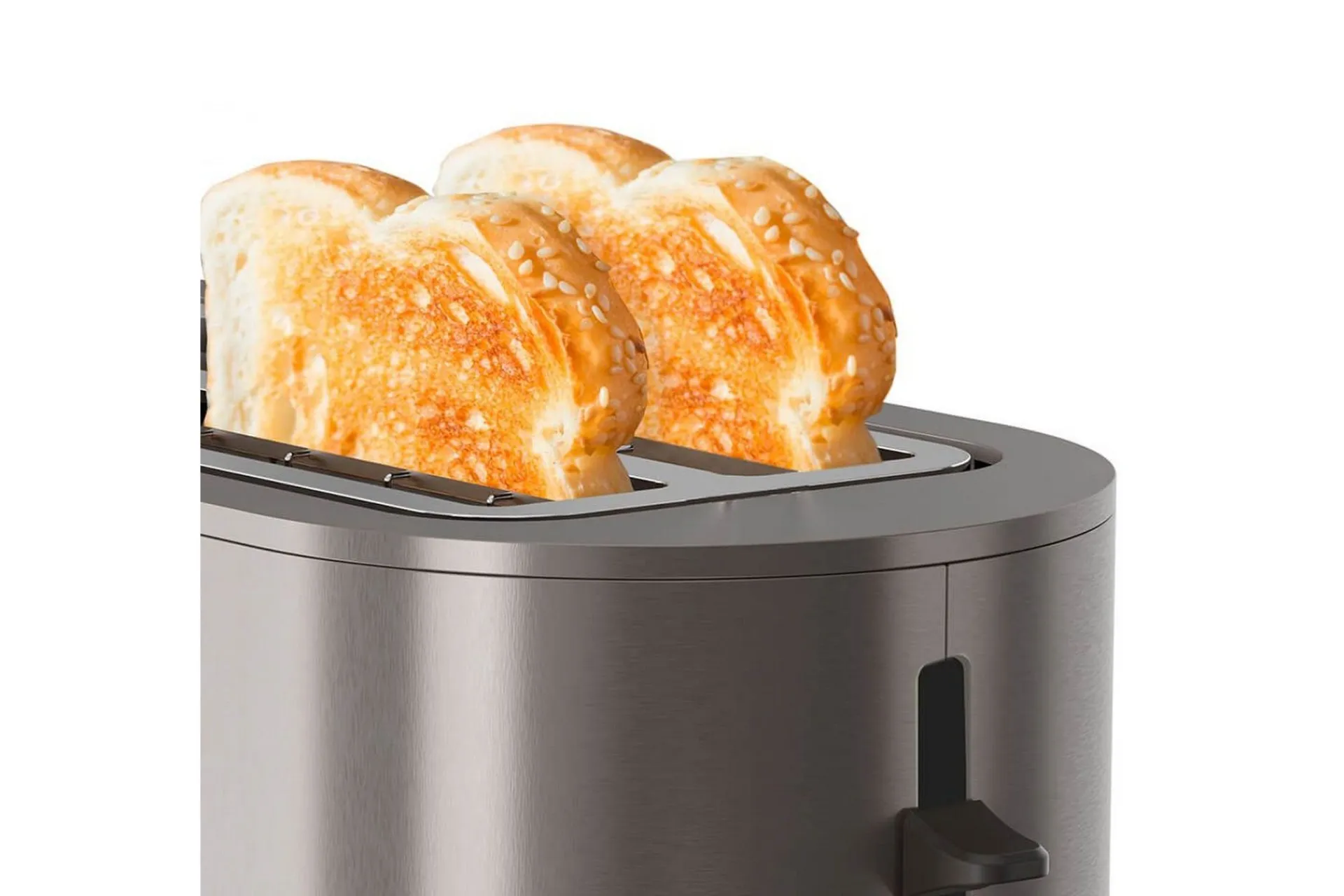 Black+Decker Produkter For Å Varme & Koke|Kjøkkenutstyr-Brødrister 2 rom rustfritt stål Sølv