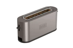 Black+Decker Brødrister 1 rom Rustfritt Stål