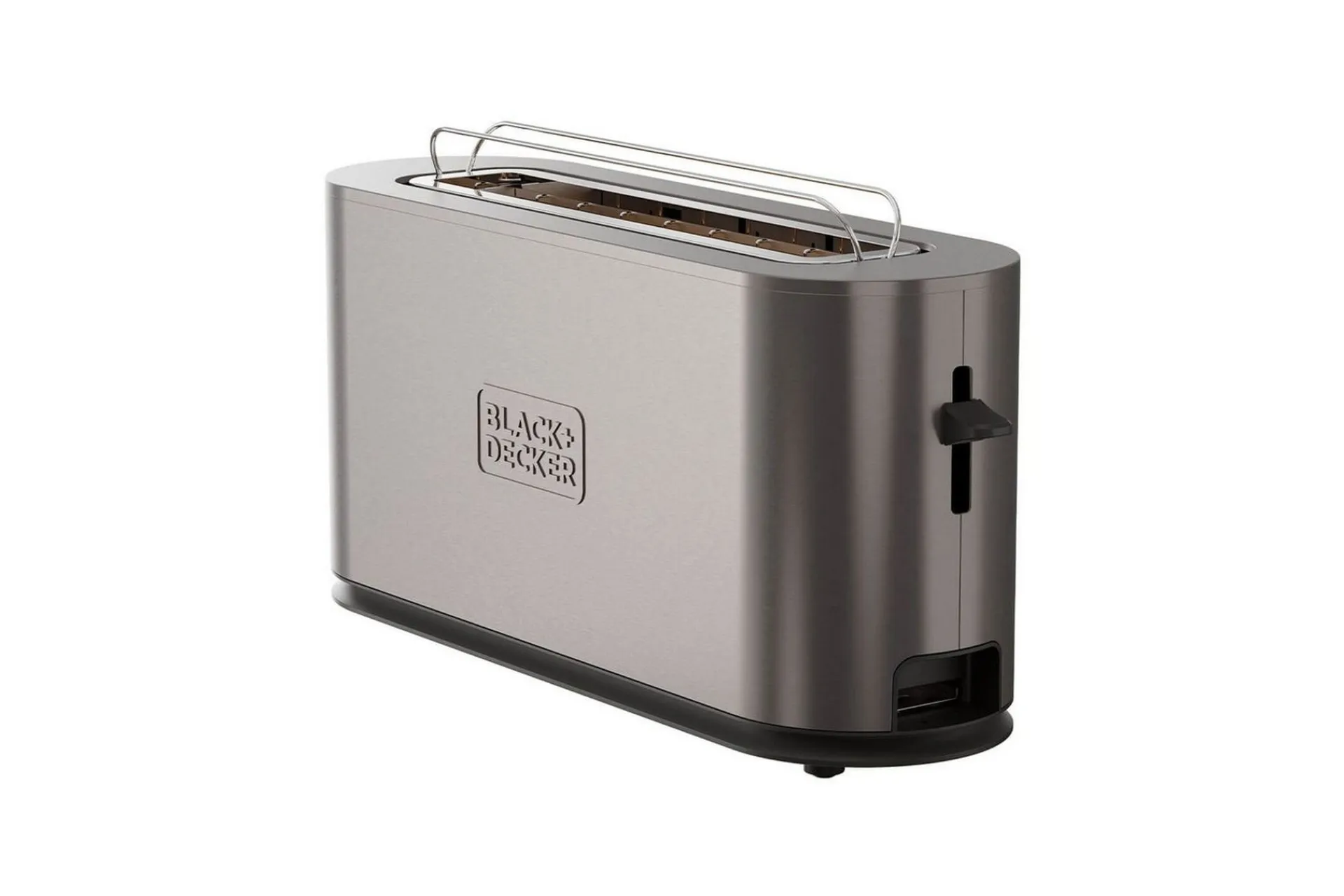 Black+Decker Brødrister 1 rom Rustfritt Stål