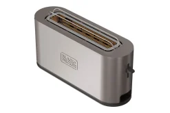 Black+Decker Brødrister 1 rom Rustfritt Stål