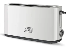 Black+Decker Kjøkkenutstyr-Brødrister 1000W Hvit