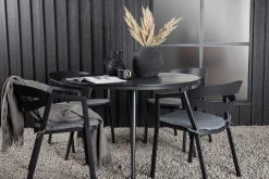 Venture Home Break Spisegruppe Rund Ø120cm + 4 Slit Spisestoler