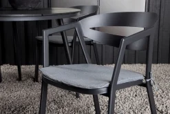Venture Home Break Spisegruppe Rund Ø120cm + 4 Slit Spisestoler