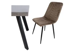 Brie Stol Fløyel