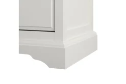 Dorel Home Kommode|Entrekommode-Bristol Kommode 88x49 cm 5 Skuffer Hvit