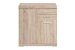 Scandinavian Choice Sideboard & Skjenker-Bristol Skjenk 80 cm 2 Luker 2 Skuffer Beige,Grey