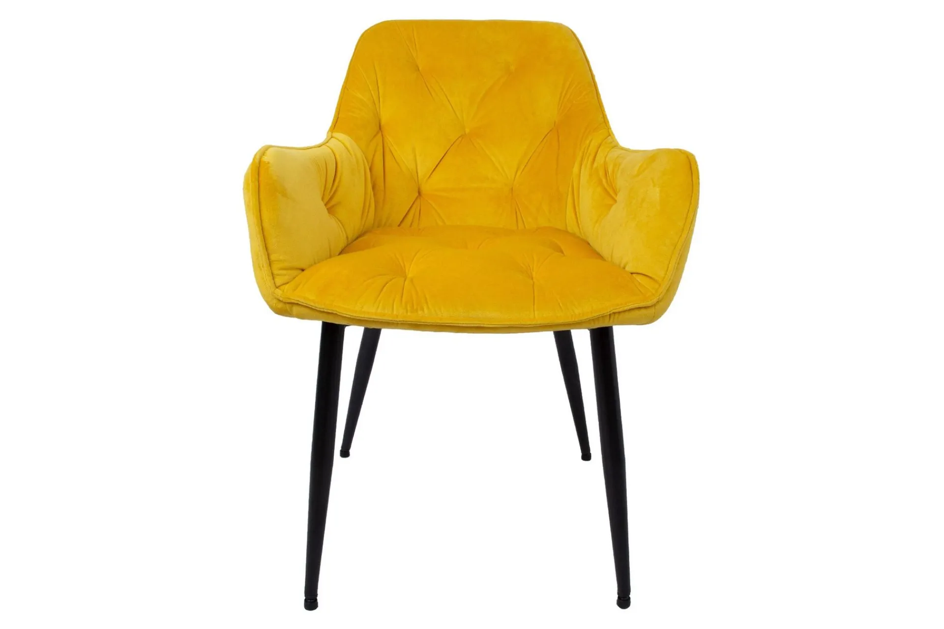 Karmstoler-Brita Stol 61x57x83 cm Gul