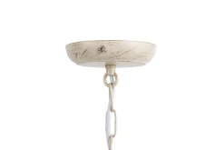 Taklampe|Stuelampe-Brithon Lysekrone 59 cm Hvit