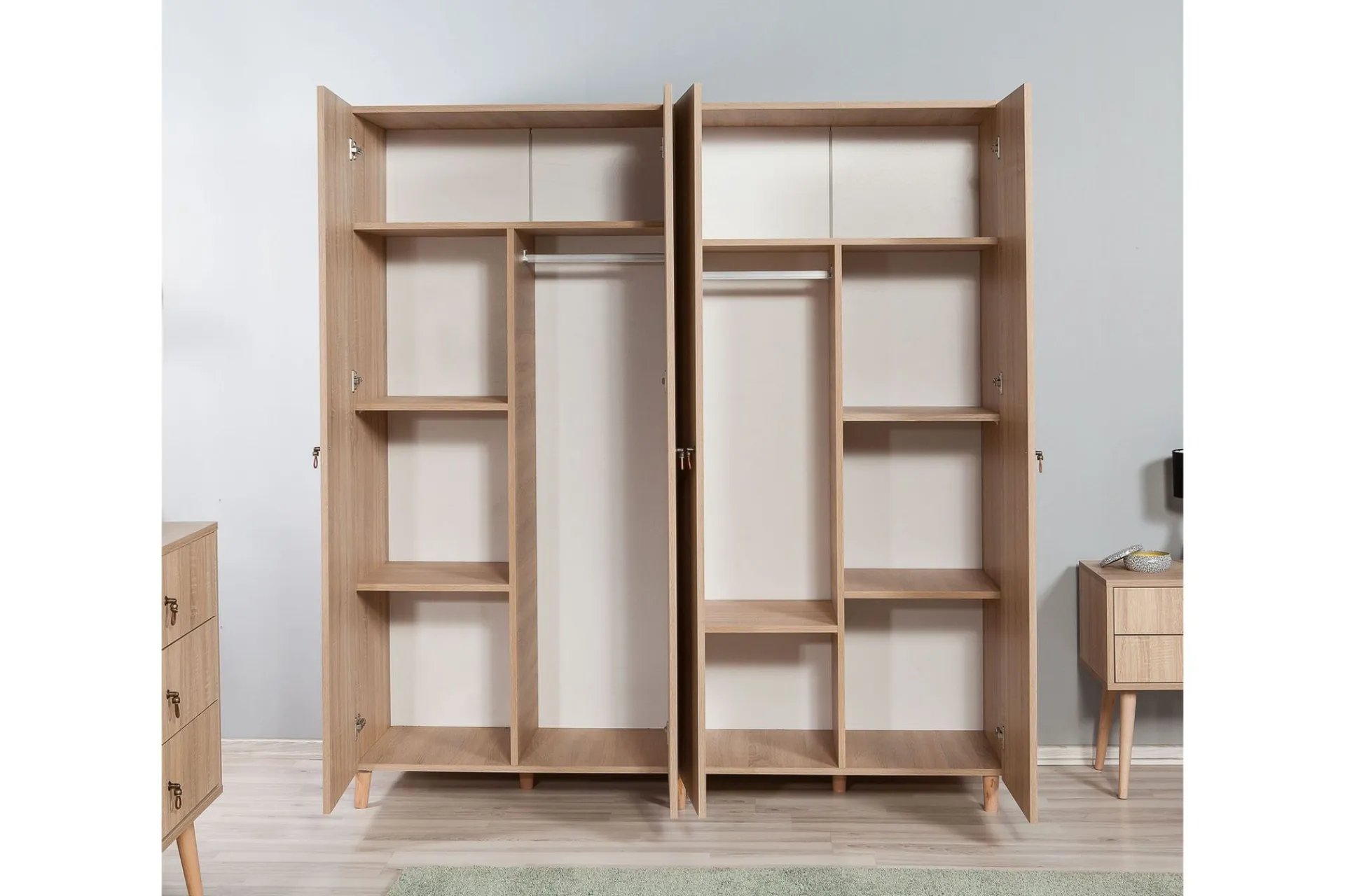 Garderober & Garderobesystem-Brokind Garderobe 180 cm Brun / Eik