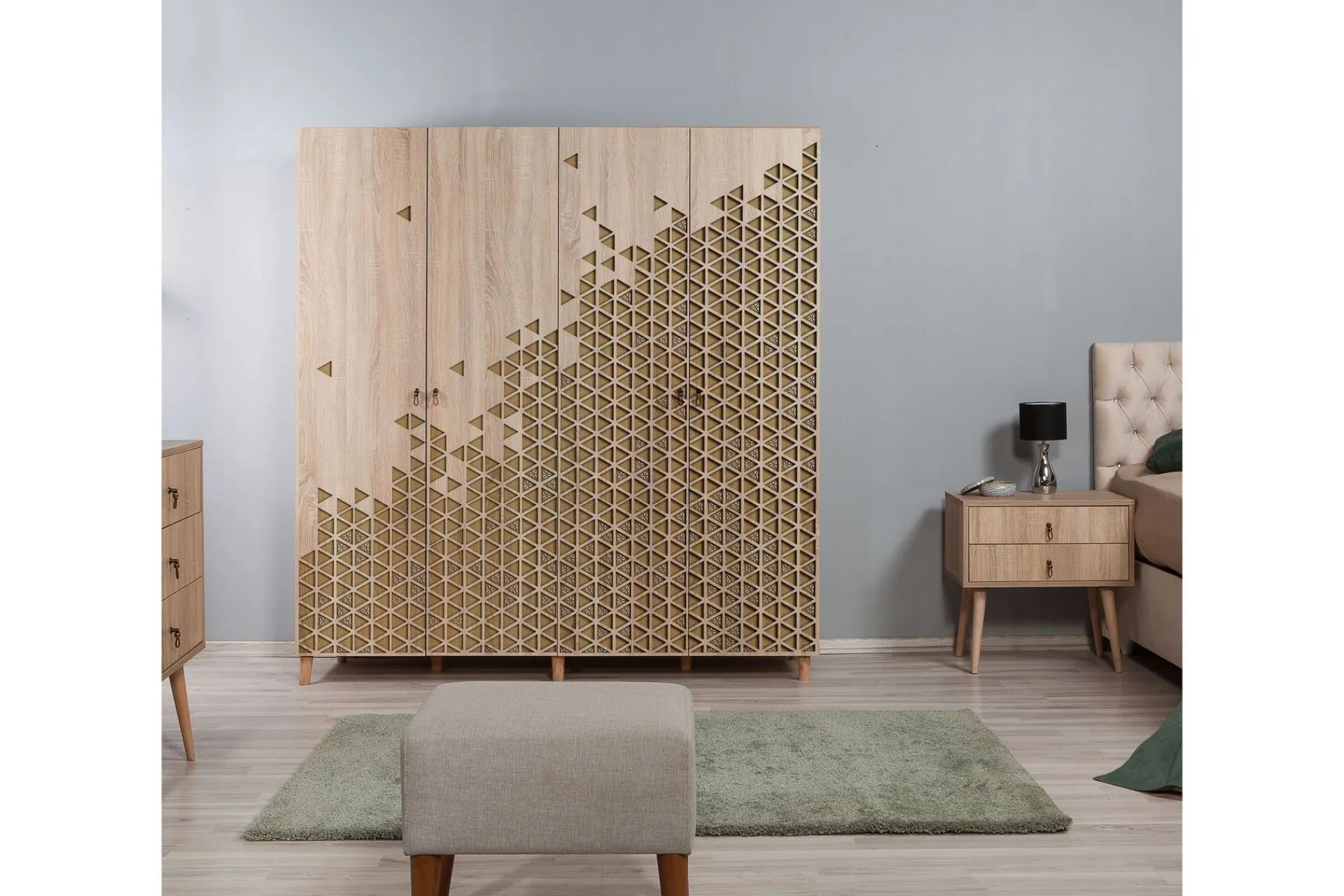 Garderober & Garderobesystem-Brokind Garderobe 180 cm Brun / Eik