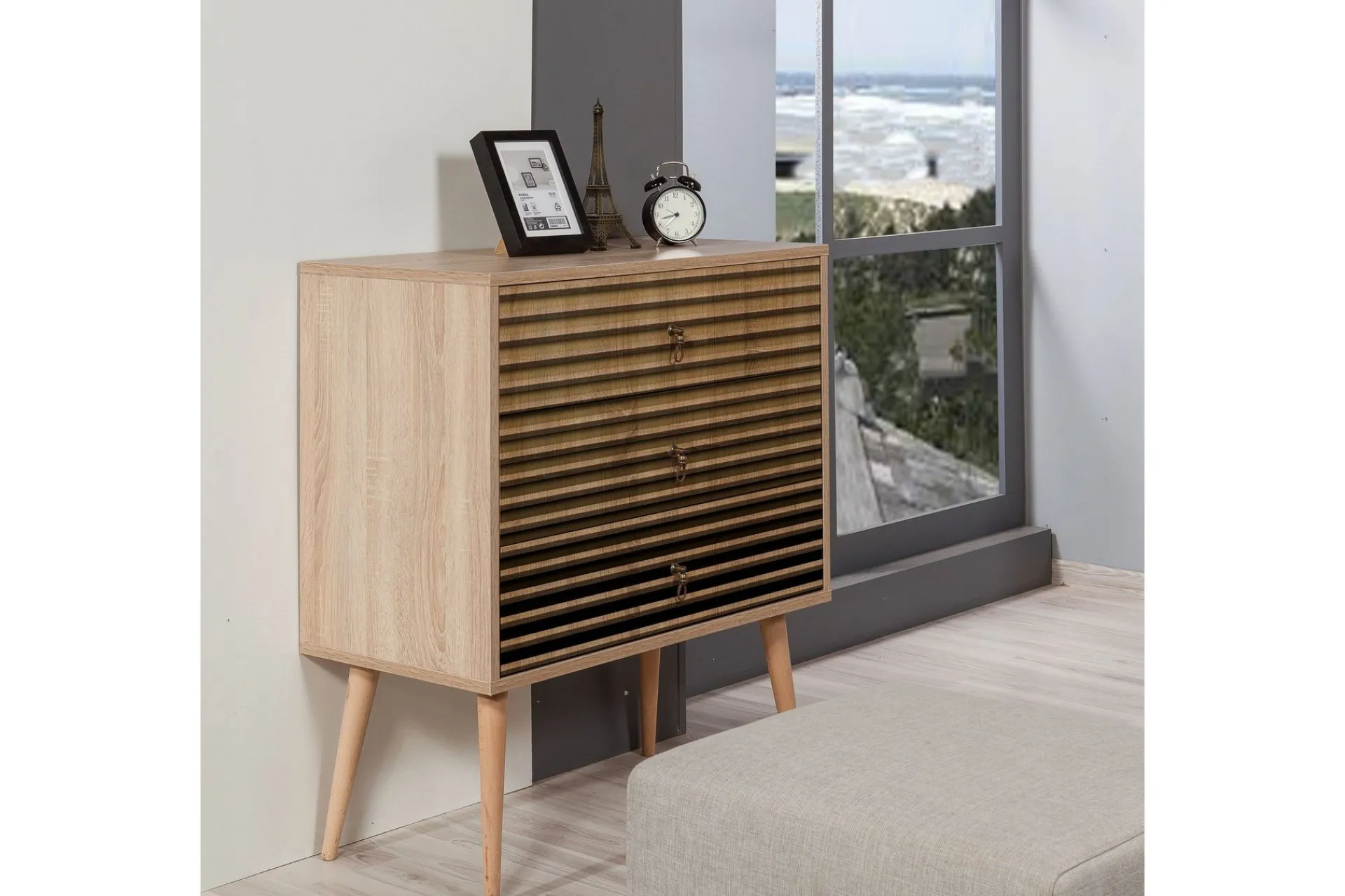 Kommode|Entrekommode-Brokind Kommode 90 cm Brun
