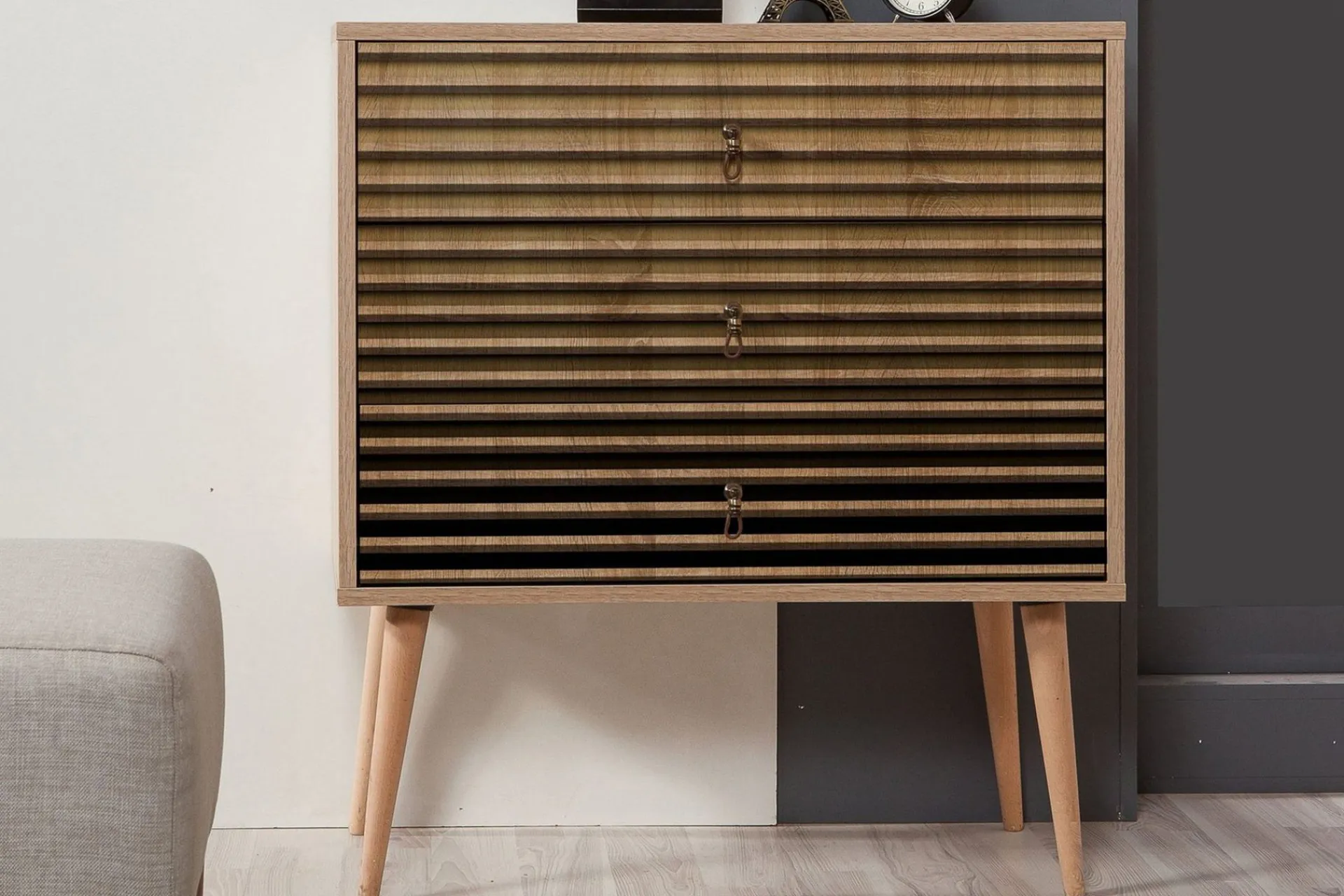 Kommode|Entrekommode-Brokind Kommode 90 cm Brun