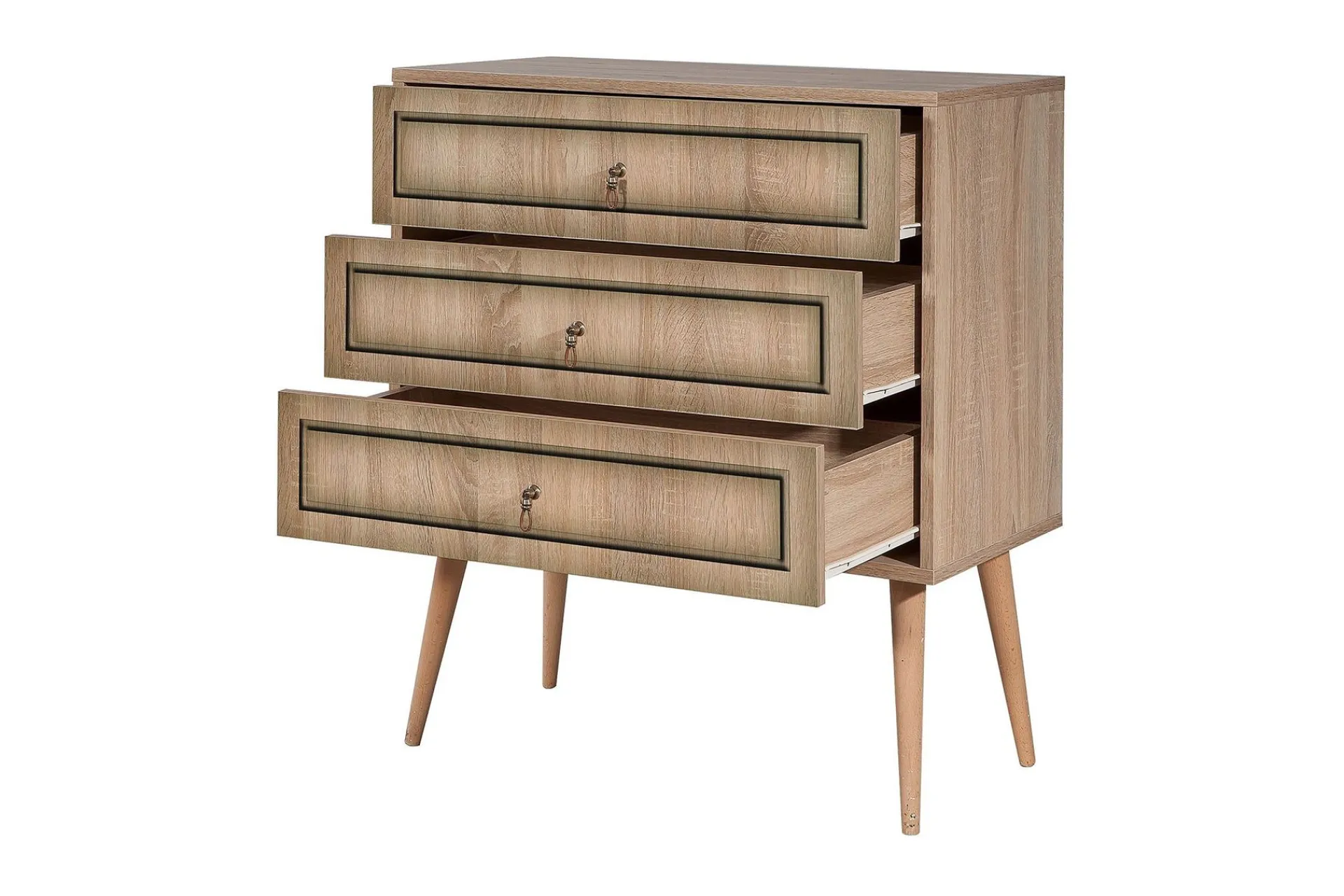 Kommode|Entrekommode-Brokind Kommode 90 cm Brun