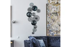 Skilt-Bronte - Veggdekor Turkis,Grey