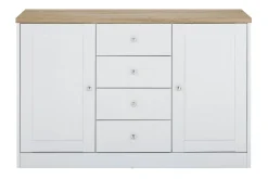 Loft24 Sideboard & Skjenker-Bryanne Skjenk 120 cm Hvit