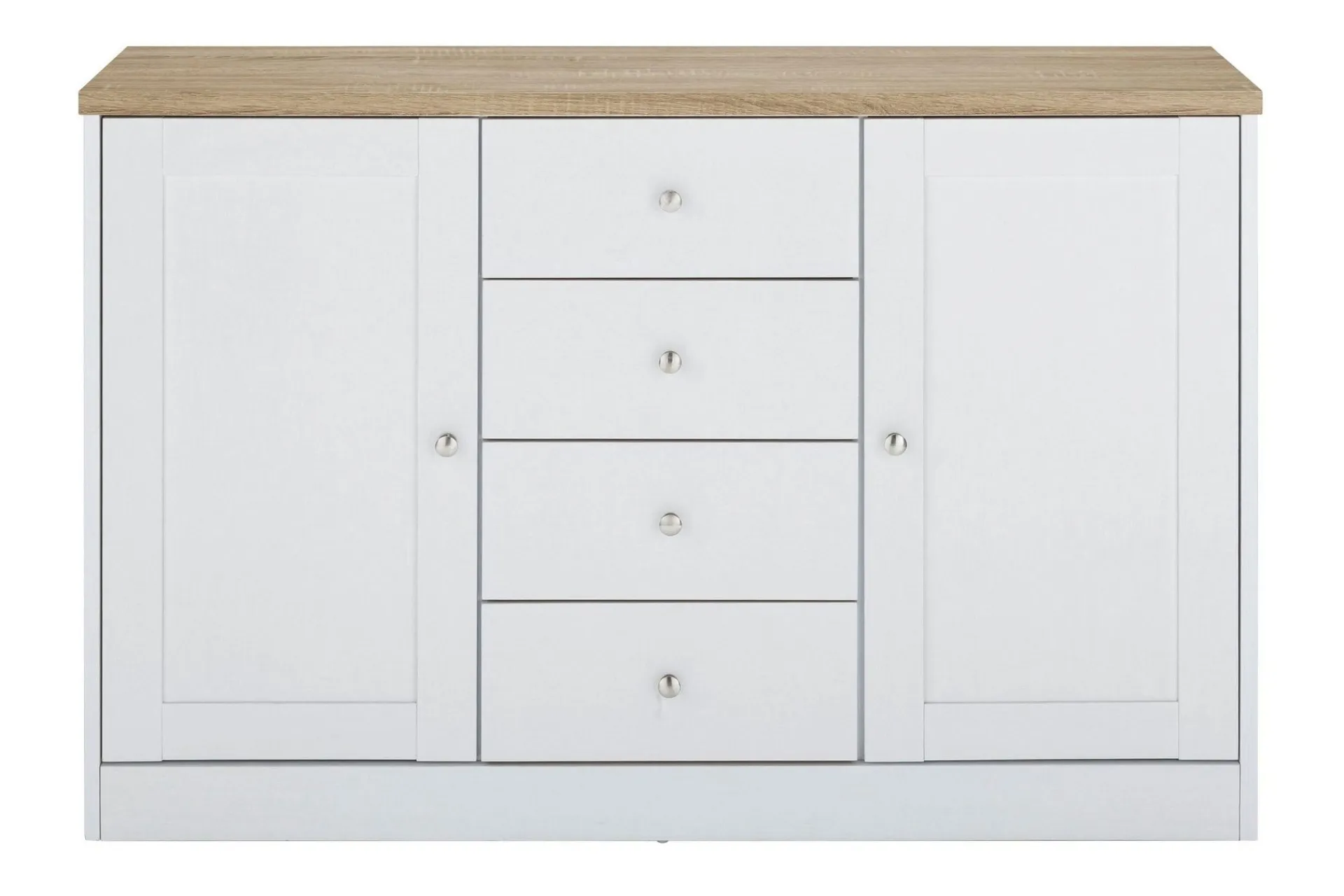 Loft24 Sideboard & Skjenker-Bryanne Skjenk 120 cm Hvit