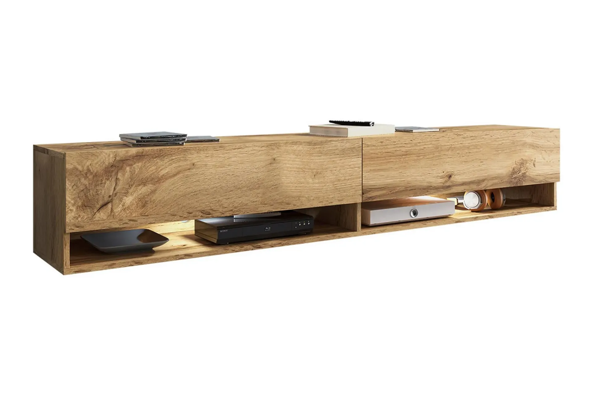 Tv-Benk & Mediabenk-Brya TV-benk 180x32x30 cm Natur