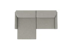 Sofa Med Sjeselong-Brynjar Sofa Grey