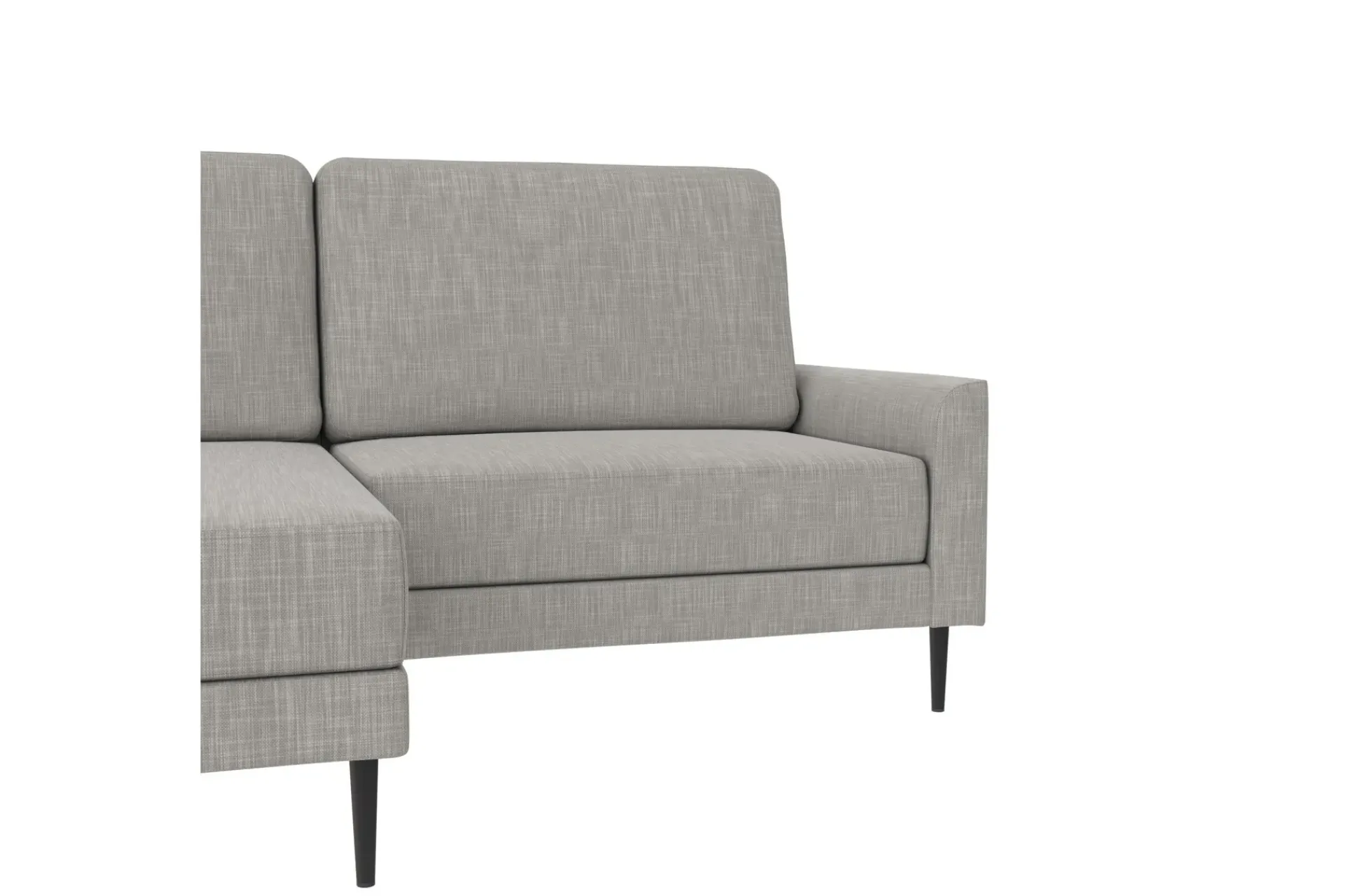 Sofa Med Sjeselong-Brynjar Sofa Grey