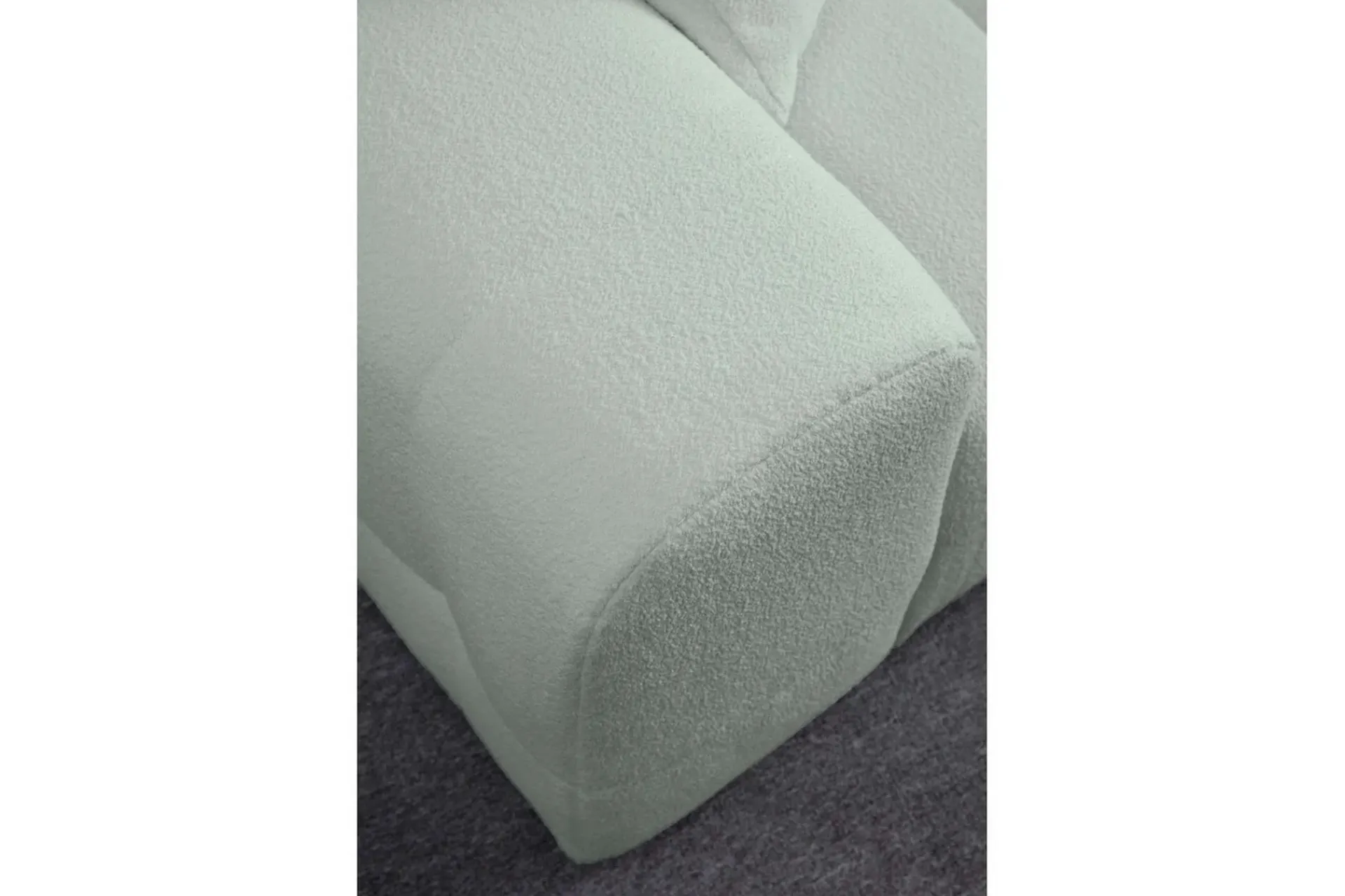 Sofa Med Sjeselong-Buddy Sofa med Divan 4-seter Grønn