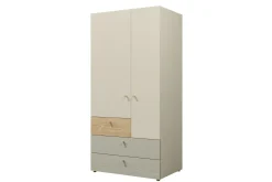 Garderober & Garderobesystem-Buhan Garderobeskap 90x185 cm Beige,Brun