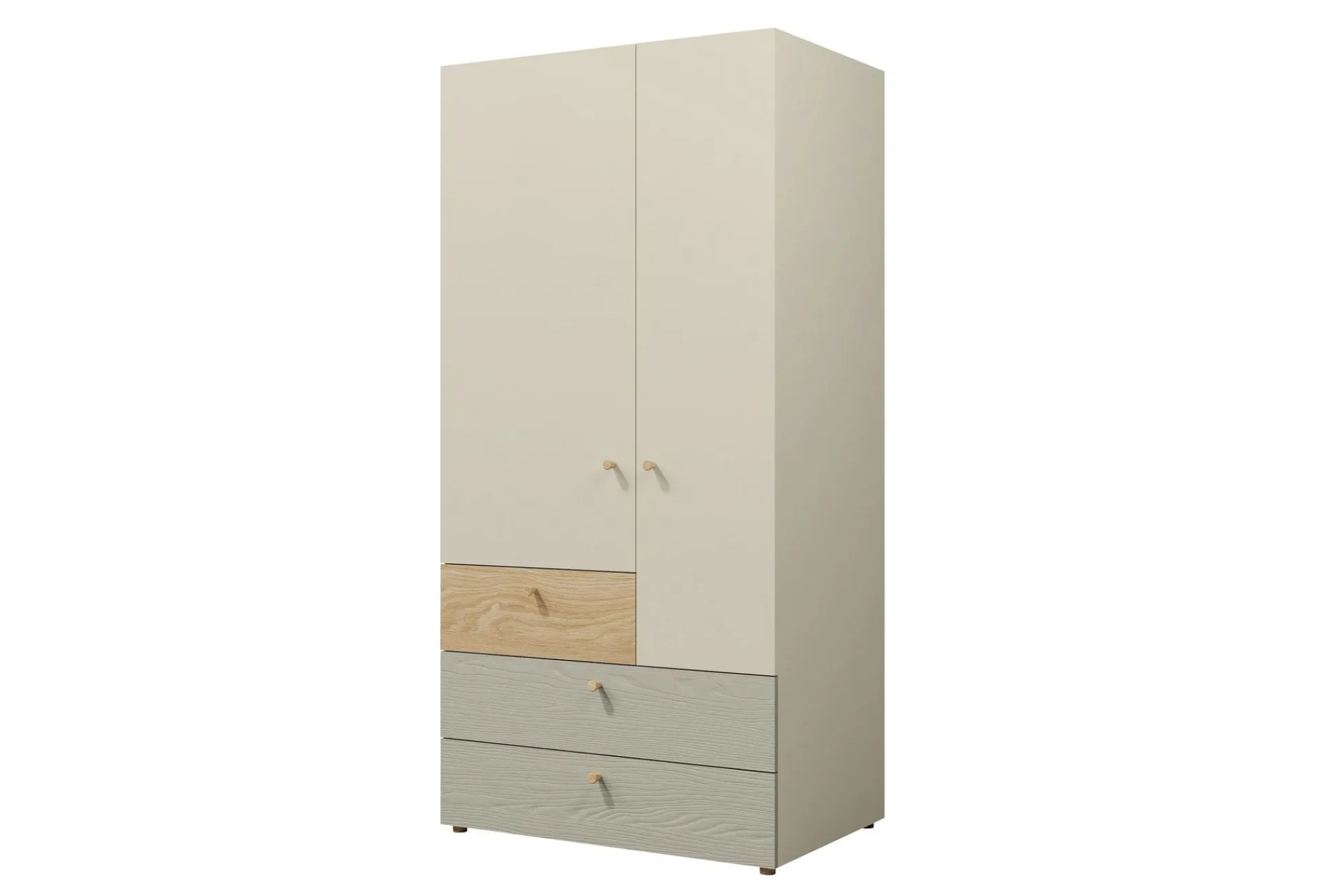 Garderober & Garderobesystem-Buhan Garderobeskap 90x185 cm Beige,Brun