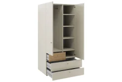 Garderober & Garderobesystem-Buhan Garderobeskap 90x185 cm Beige,Brun